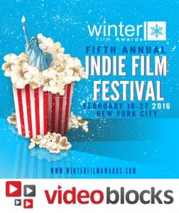 Winter Film Awards Teams Up with VideoBlocks + GraphicStock + Audioblocks #WFA2016