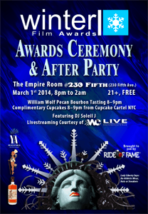 2014 Festival Awards Show Flyer