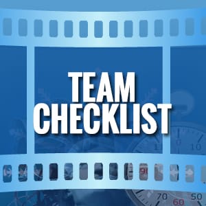 Team Checklist